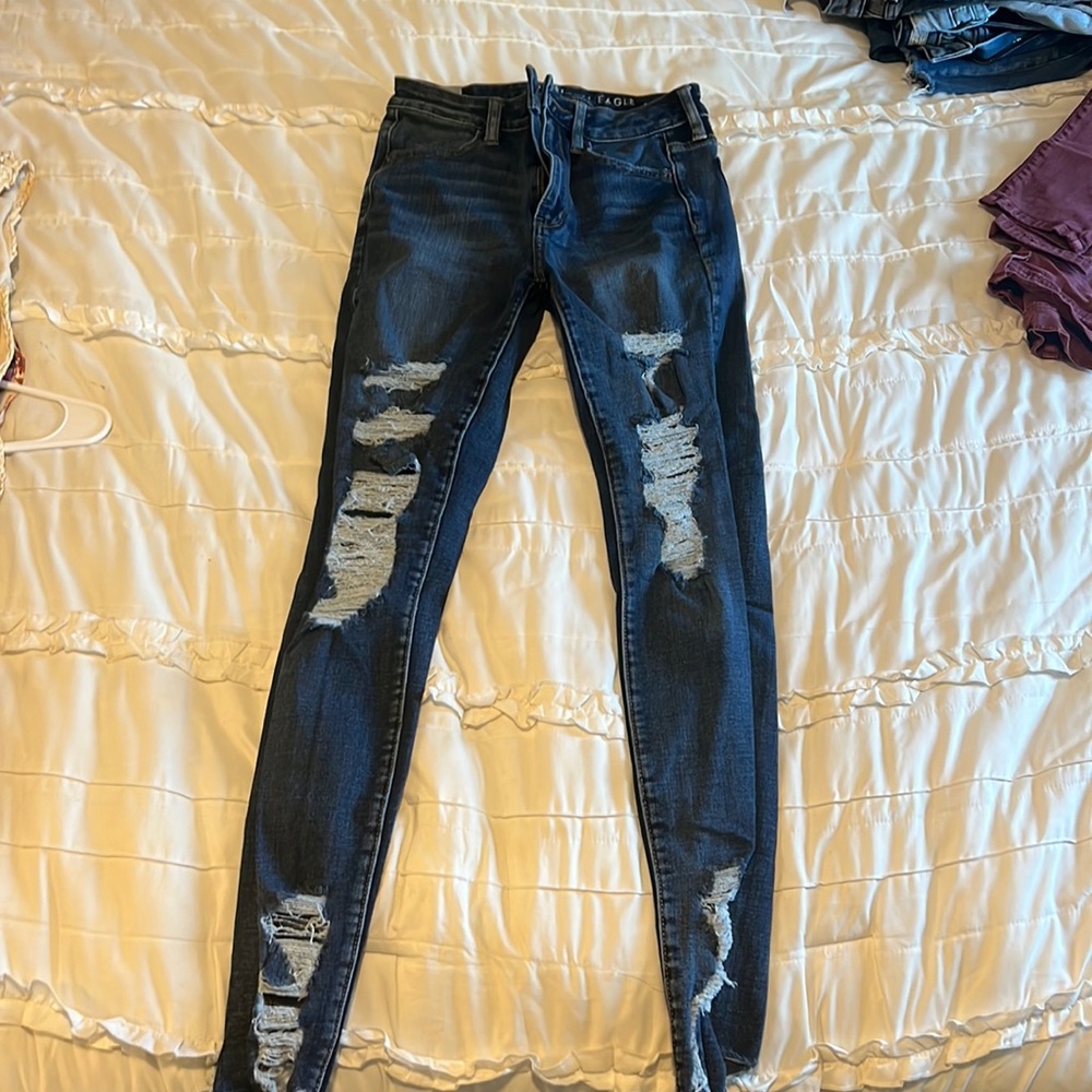 American eagle women’s super high rise jegging jeans